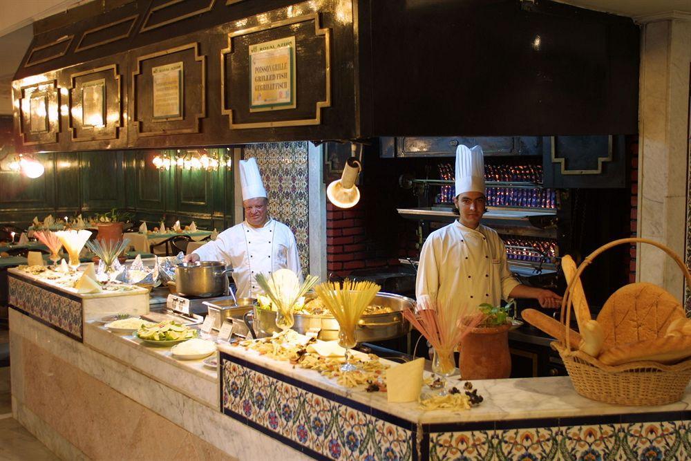 Royal Azur Thalasso Golf Hammamet Restaurante foto
